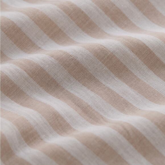 Pact Organic Cotton Pink and White Striped Pants Size M - Picture 3 of 11